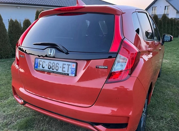 Honda Jazz cena 59900 przebieg: 43000, rok produkcji 2018 z Lublin małe 742